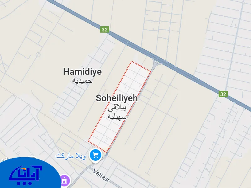 محدوده امداد خودرو در سهیلیه کرج